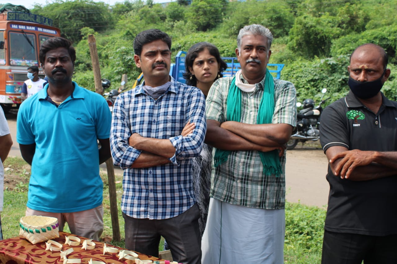 Plantation-of-Palm-Seeds-was-began-@-10-A.M-on-the-2nd-Oct.-2020-@-Puzhal-Lake